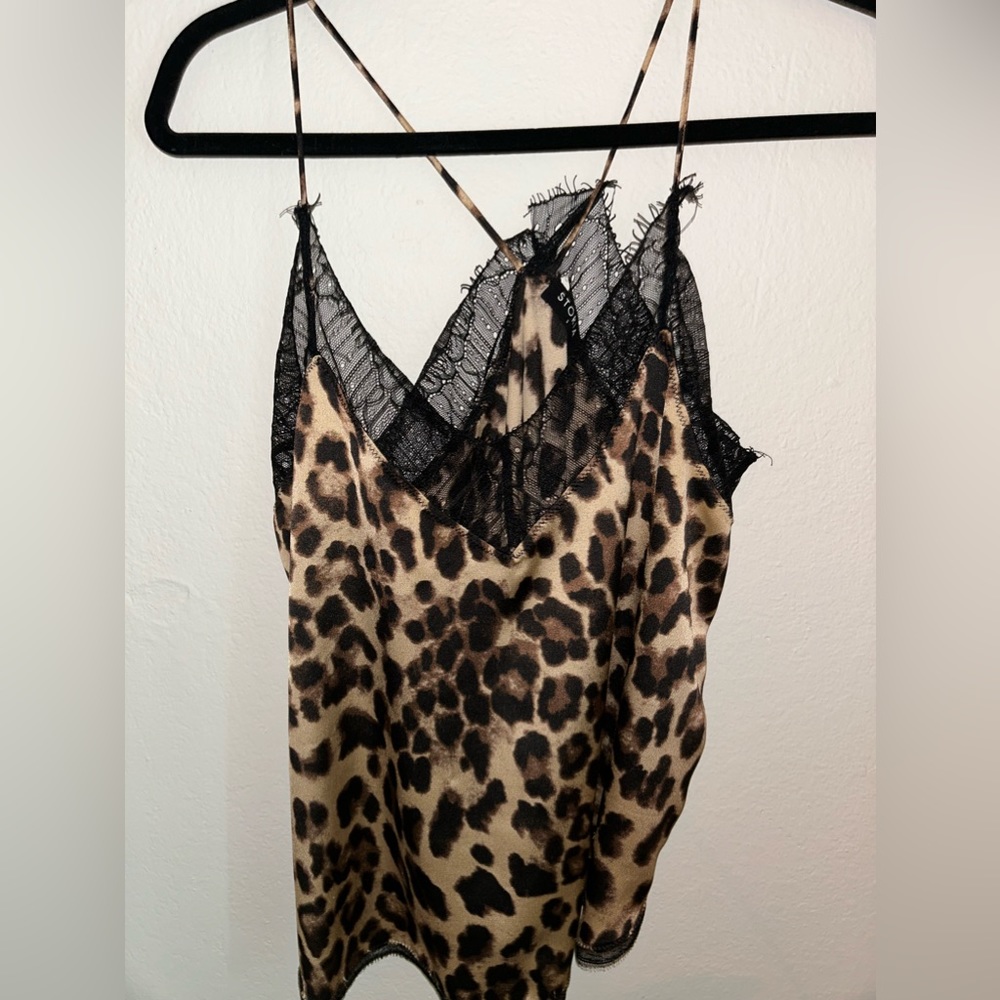 Cheetah Print Cami Tank